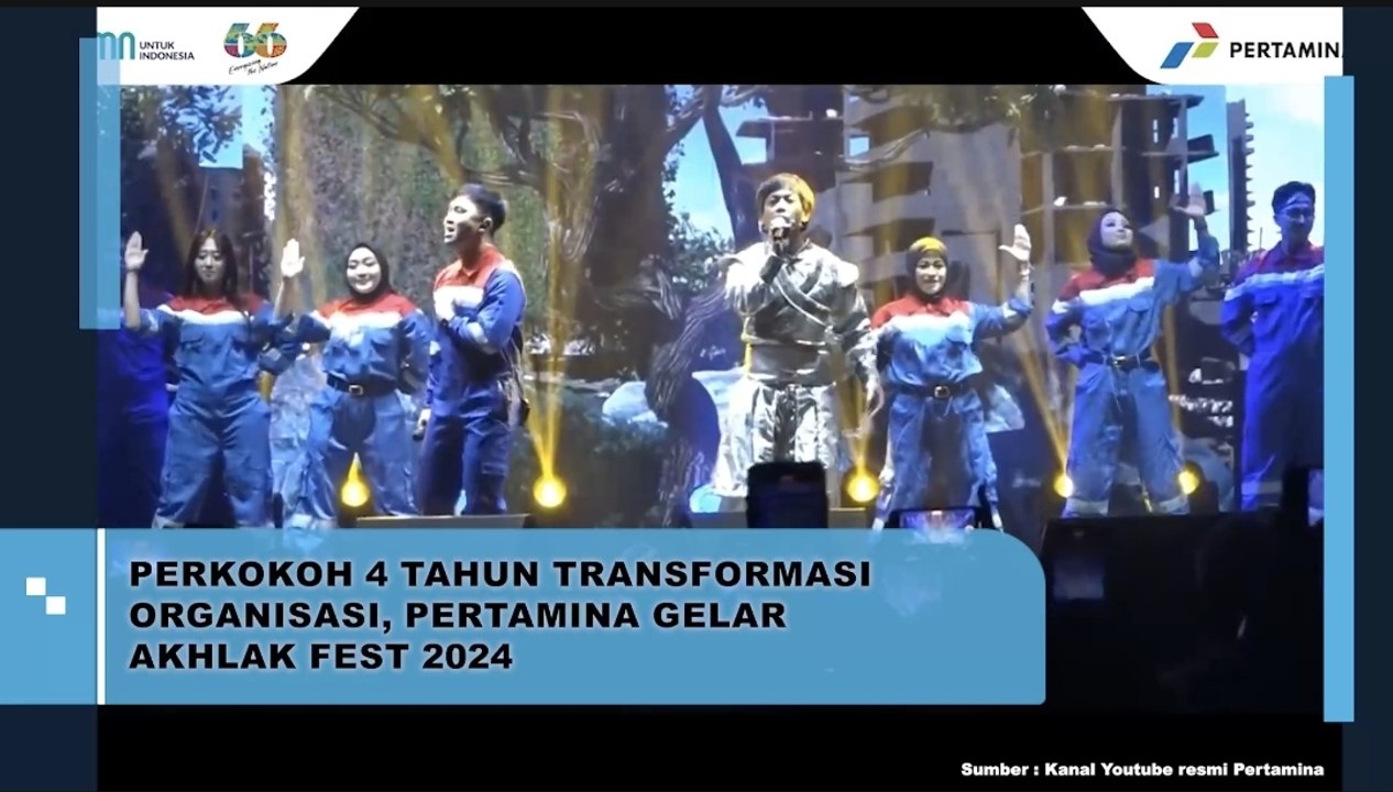 Berkokoh 4 Tahun Transformasi Organisasi, Pertamina Gelar Akhlak Fest 2024
