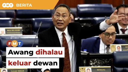 Download Video: Ahli Parlimen Pendang dihalau keluar dewan, digantung 3 hari