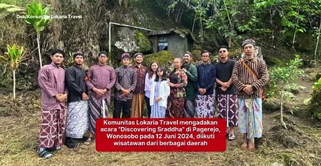 Lokaria Travel Ajak Wisatawan Luar Kota Wonosobo Mengenali Tradisi, Ritus Budaya dan Sejarah di Pagerejo