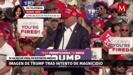 Raquel Saed analiza cómo Trump aprovecha el ataque para impulsar su carrera política
