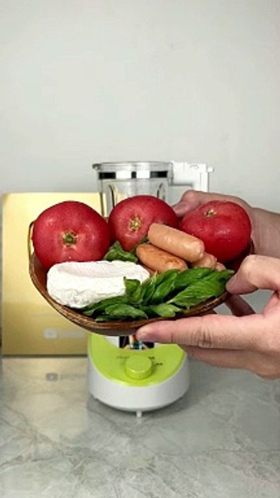 Making Pizza by Blending Ingredients in a Blender | SEM Blender Gallery