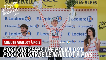 E.Leclerc Polka Dot Jersey Minute - Stage 17 - Tour de France 2024