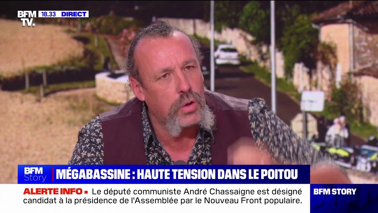 Mobilisation contre les mégabassines: "Tout ce qu'on est en train de vivre n'existerait pas si on respectait les décisions de justice", affirme Benoît Biteau (député "les Écologistes")