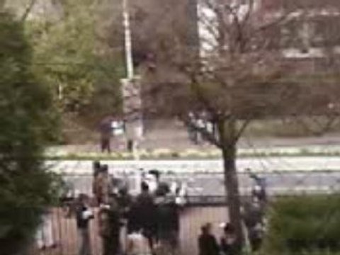 Manif au lycée Alexandre Dumas à Saint-Cloud