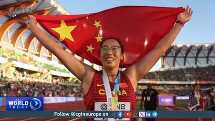 Chinese athlete Feng Bin aiming for gold at the Olympics