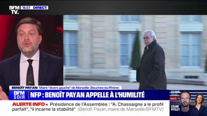 Benoît Payan (maire divers gauche de Marseille) "ne voit pas comment une alliance de la droite et de LREM peut arriver devant la candidature d'André Chassaigne"