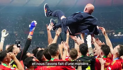 De la Fuente : "Ils doivent tous être fiers"