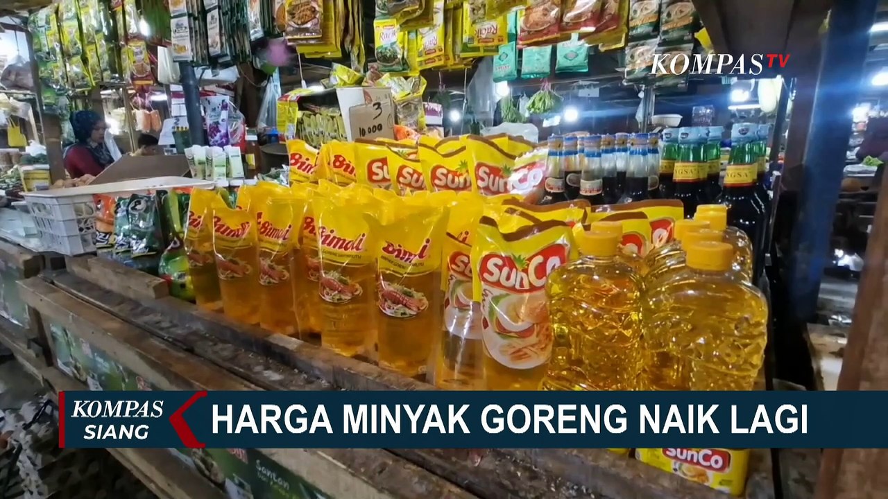 Harga Minyak Goreng Kemasan di Pasar Kopro Jakarta Barat Terpantau Naik