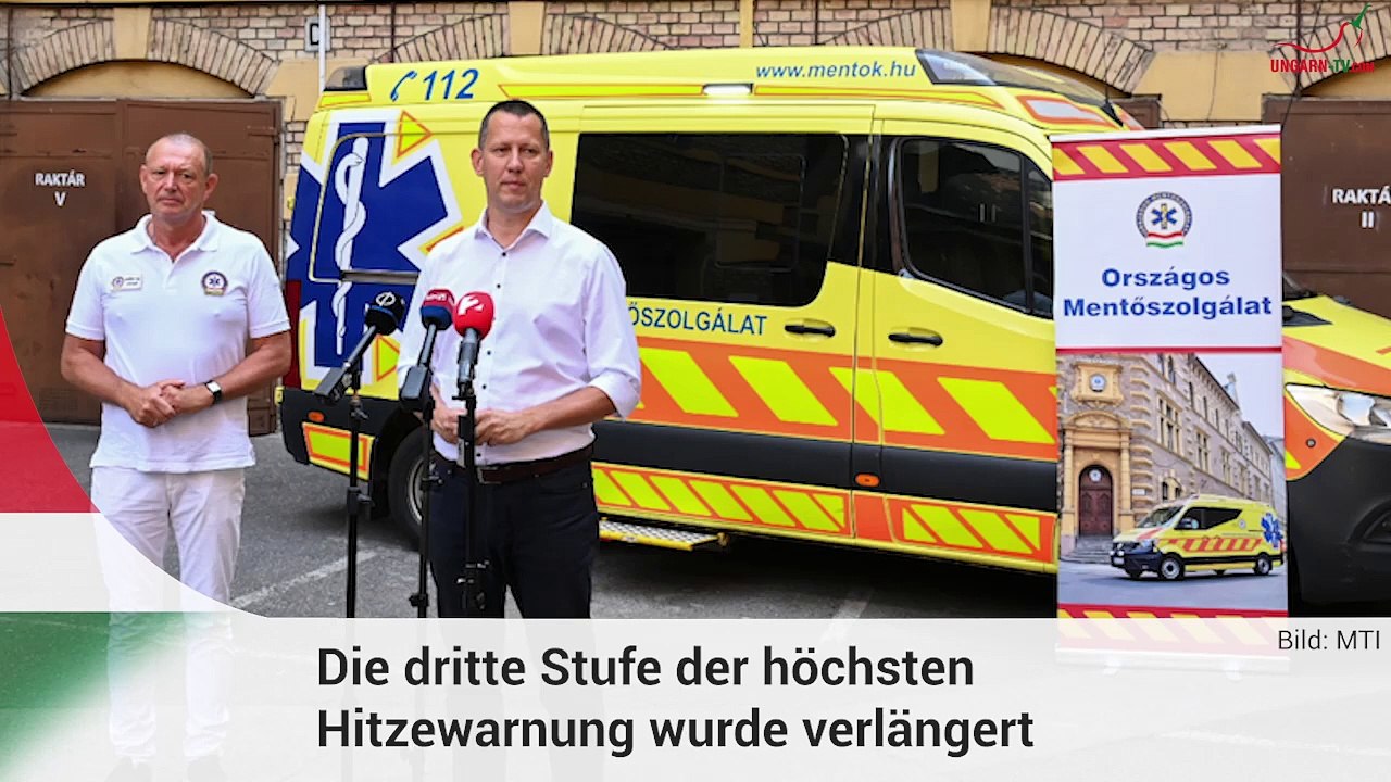 Kurznachrichten aus Ungarn am 15.07.2024