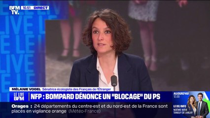 Le choix d'un Premier ministre issu de la société civile "peut être une solution", selon Mélanie Vogel, sénatrice écologiste
