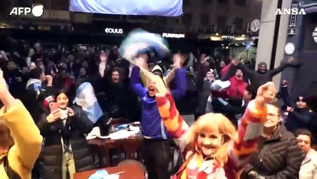 Coppa America, la festa dei tifosi argentini a Buenos Aires