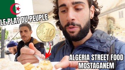 JE TESTE LE PLAT LE MOINS CHER D’ALGÉRIE A MOSTAGANEM !! 0,10 €