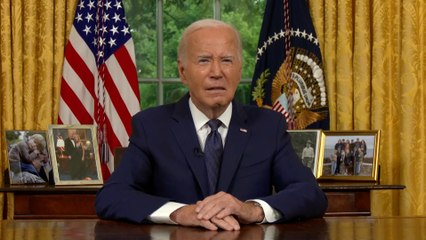 Biden llama a EEUU a la calma y la unidad: "Es momento de bajar el tono"
