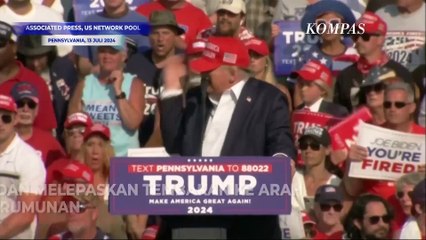 Beredar Video Pelaku Penembakan Bidik Donald Trump dari Atap!