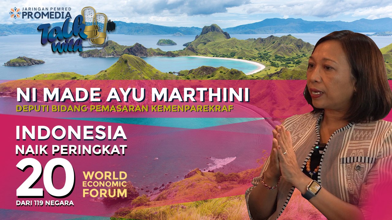 Tahun 2024, Indonesia berhasil naik 10 peringkat dalam Travel & Tourism Development Index yang diterbitkan oleh World Economic Forum.