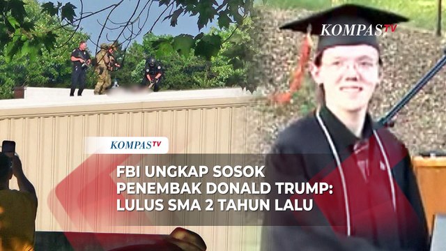 FBI Ungkap Sosok Penembak Donald Trump: Thomas Crooks, Lulus SMA 2 Tahun Lalu
