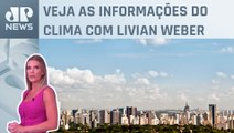 Tempo firme predomina no Sudeste nesta segunda (15) | Previsão do Tempo