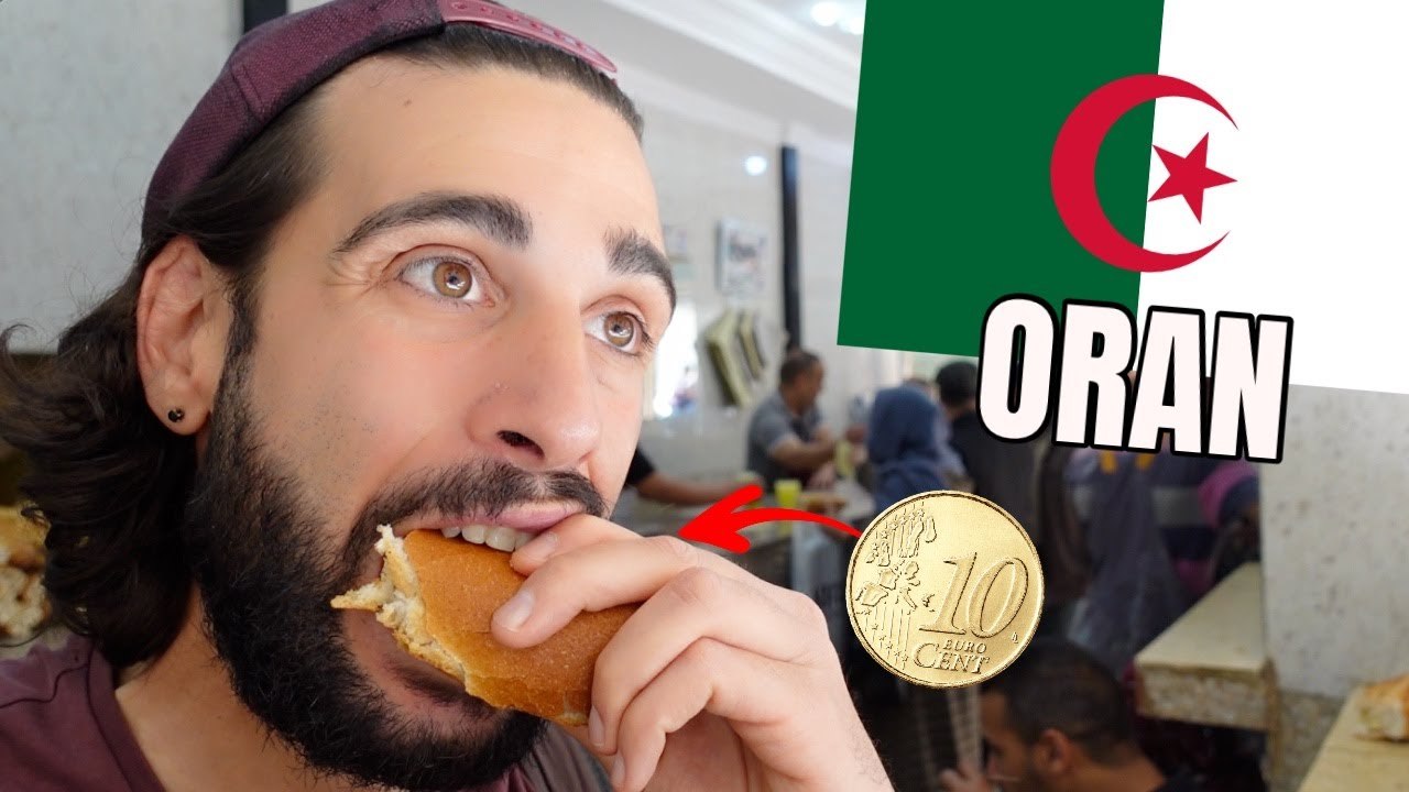 JE MANGE QUE DES TRUCS A MOINS DE 1€ A ORAN EN ALGERIE 