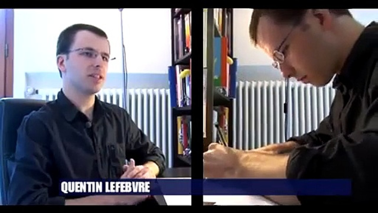 Reportage France 3 Alpes sur Quentin Lefebvre