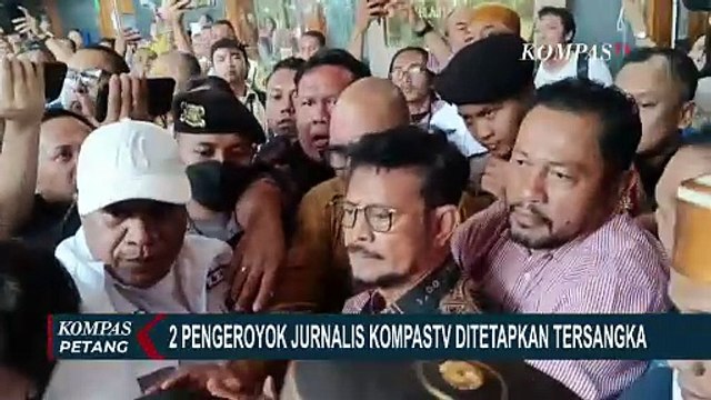 Pengeroyokan Wartawan Kompas TV Usai Sidang SYL, 2 Orang Ditetapkan Sebagai Tersangka