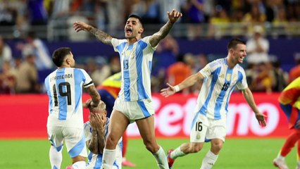 Argentina derrota Colômbia e conquista bicampeonato da Copa América