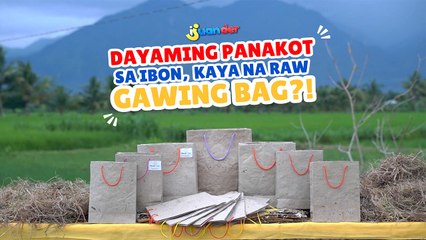 Dayaming panakot sa ibon, kaya na raw gawing bag?! | I Juander
