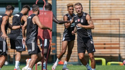 Beşiktaş’ta Immobile ve Semih Kılıçsoy takımla çalıştı