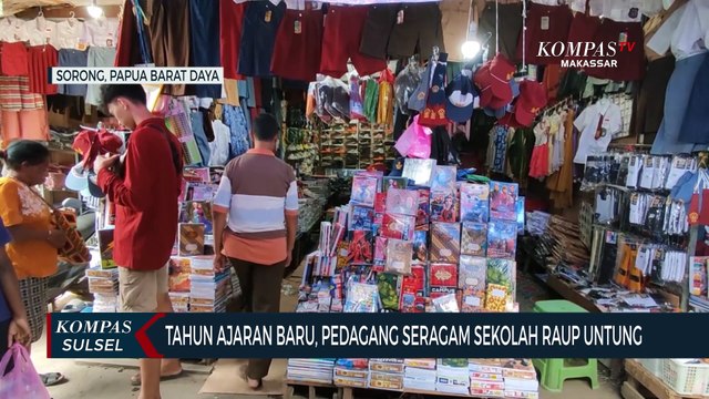 Ajaran Baru, Pedagang Seragam Sekolah Raup Untung