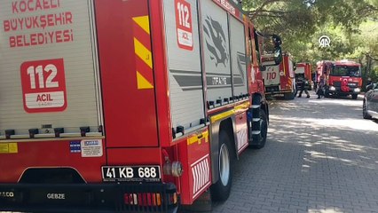 Üniversitenin laboratuvarında yangın çıktı