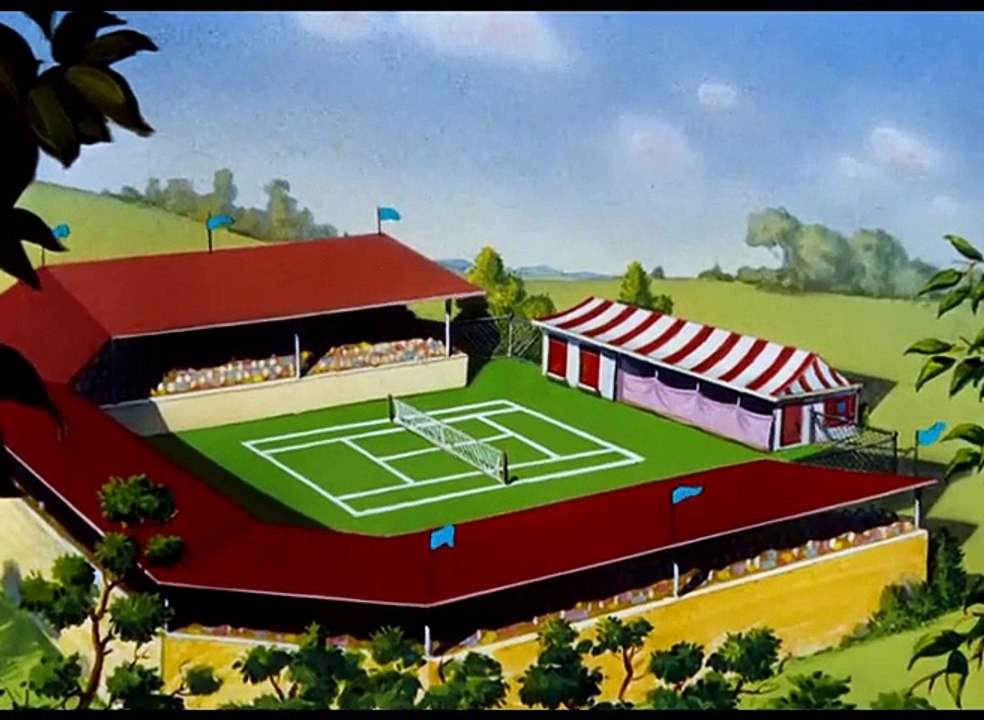 Tom And Jerry tennis chumps
