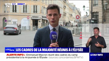 Emmanuel Macron réunit des cadres du camp présidentiel à l'Élysée ce lundi