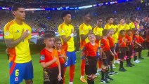 Así interpretó Karol G el himno de Colombia en la Copa América