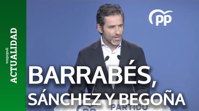 El PP, sobre las reuniones de Barrabés con Pedro Sánchez y Begoña Gómez