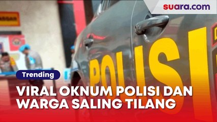 Viral Oknum Aparat dan Warga Saling Tilang, Kaca Spion Diduga Jadi Persoalan