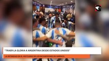 “Traer la gloria a Argentina desde Estados Unidos”