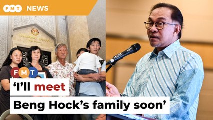 Anwar promises to meet Teoh Beng Hock’s family