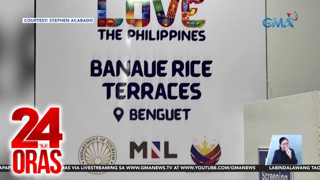 Advertisement ng DOT, nag-viral matapos magkamali sa lokasyon ng tourist site na Banaue Rice Terraces | 24 Oras
