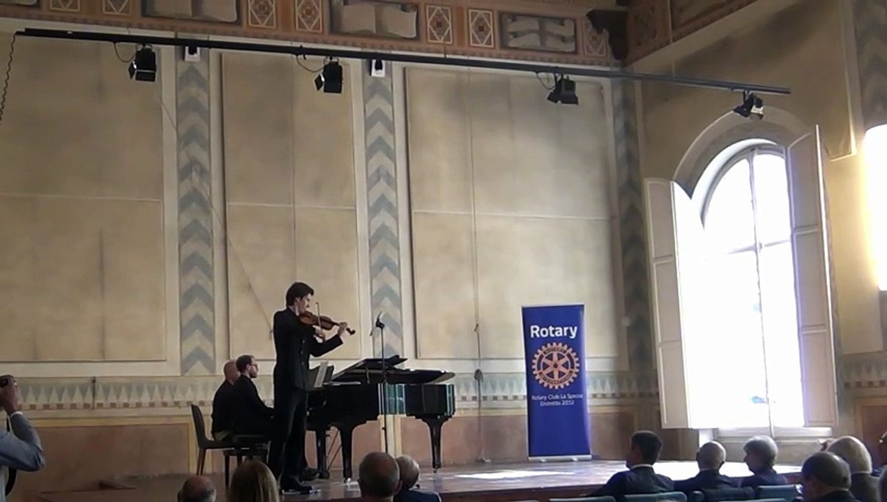 Niccolò Paganini - Sonata in A-minor Op.2, Oleksandr Pushkarenko, violin, Mattia Lorenzini, piano