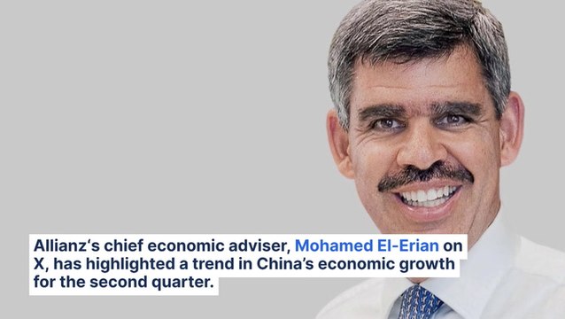 Mohamed El-Erian Notes China's Q2 GDP Growth Disappoints At 4.7% Amid Real Estate Woes