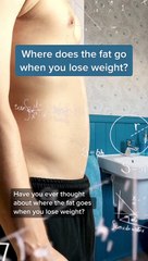 What happens to fat when you lose weight is pretty wild
