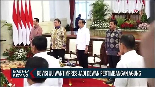 Revisi UU Watimpres Jadi Dewan Pertimbangan Agung, Pengamat Nilai Ada Kepentingan Jokowi