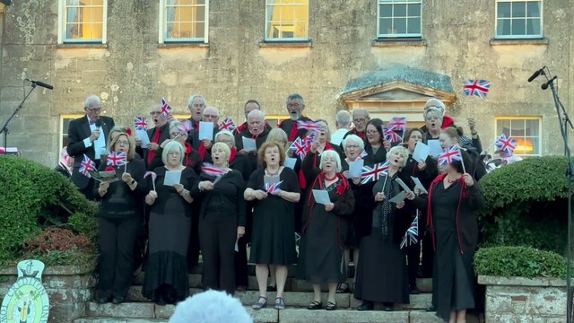 Land of Hope and Glory by Crediton Town Band and Tedburn Community Choir, video Alan Quick IMG_7178