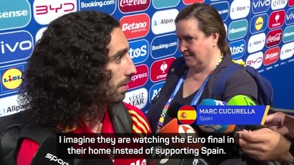 Cucurella welcomed the Berlin boo boys