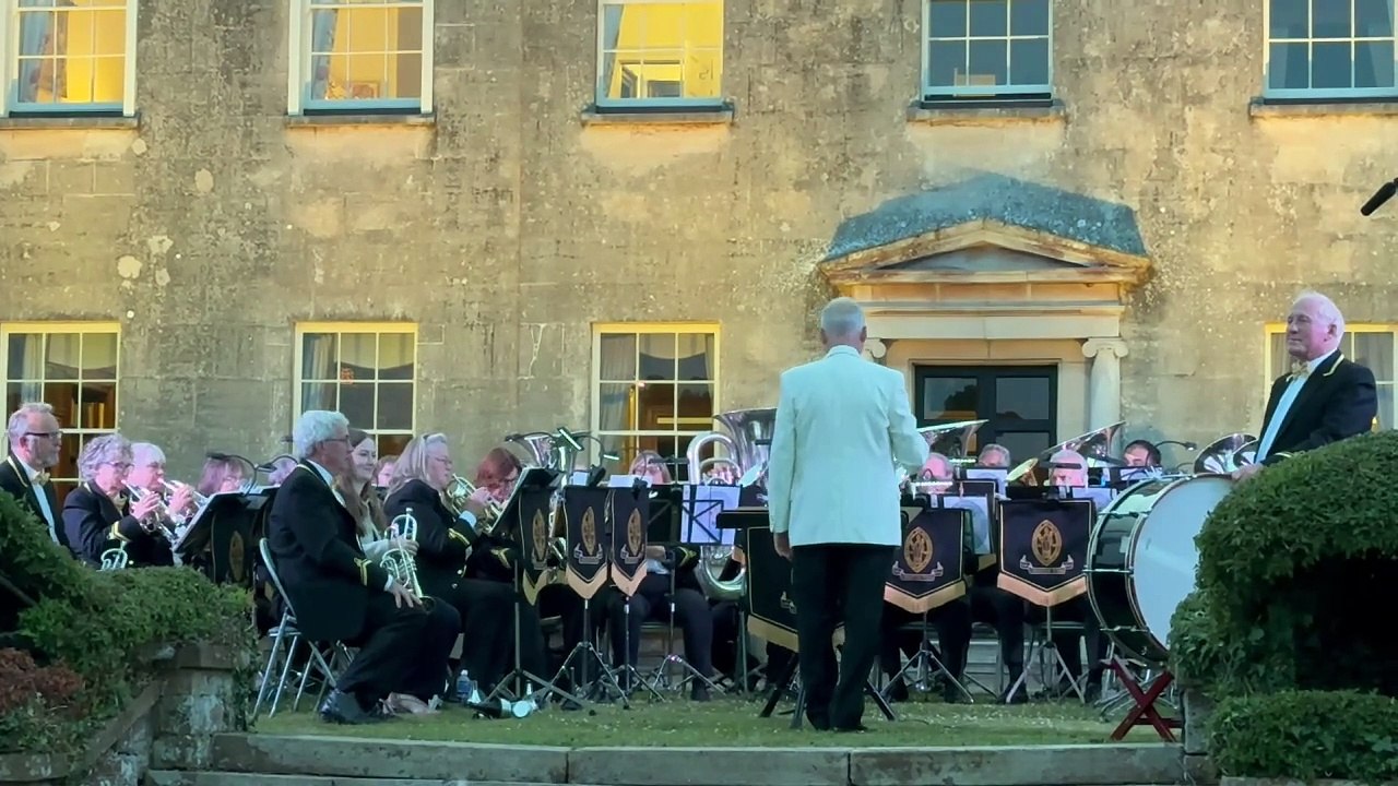 Crediton Town Band playing The Floral Dance at Crediton Proms, video Alan Quick IMG_7184