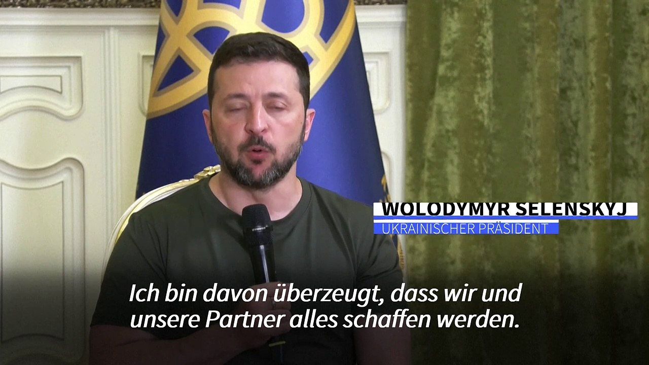 Selenskyj: Nächste Ukraine-Konferenz auch 'mit Vertretern Russlands'