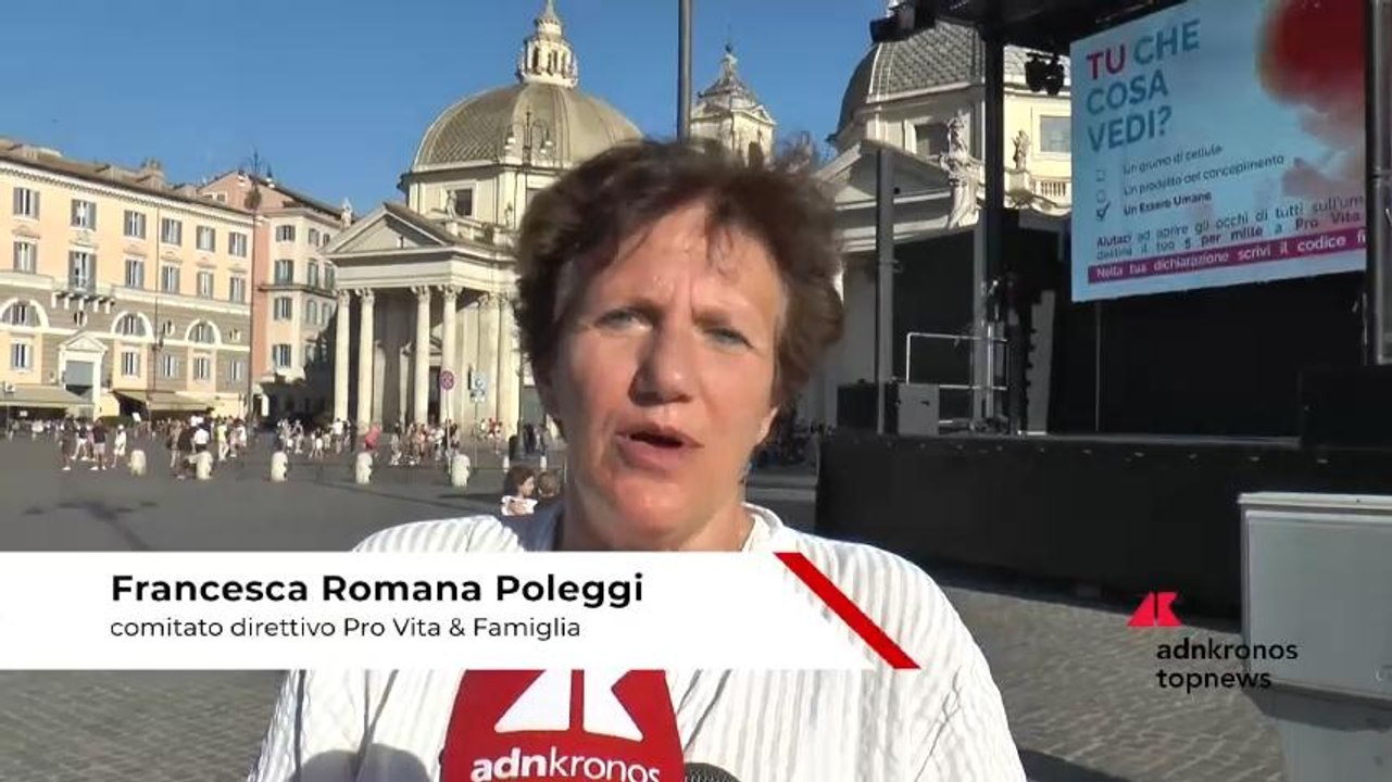 Romana Poleggi (Pro Vita), ‘Vogliamo portare nelle scuole la verità sullo sviluppo della vita’