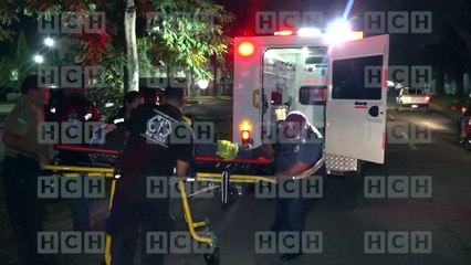 Borracho herido al intentar cruzar bulevar sin percatarse que venía un camión| Móvil Emergencia SPS
