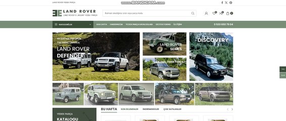 Range Rover yedek parça