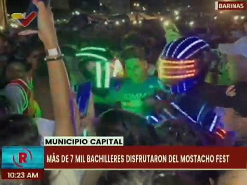 Barinas celebró el Mostacho Fest 2024 para homenajear a más de 7 mil bachilleres