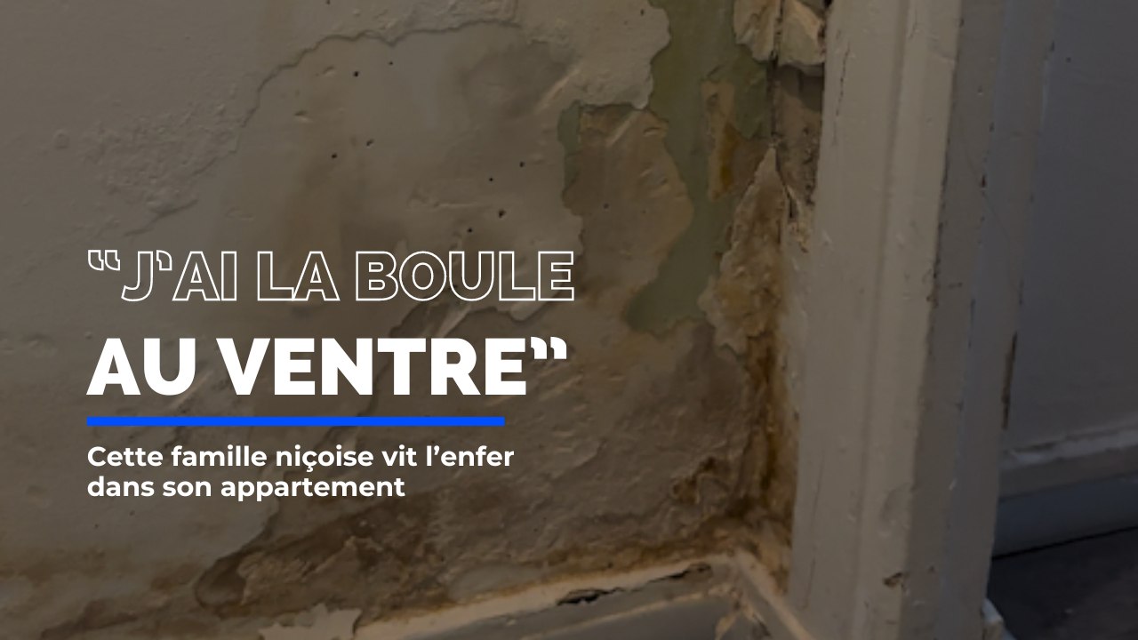 "Rien que de penser au prochain hiver, j’ai la boule au ventre" : cette famille niçoise vit l’enfer dans son appartement